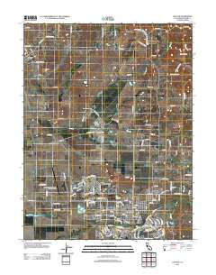 Lincoln California Historical topographic map, 1:24000 scale, 7.5 X 7.5 Minute, Year 2012