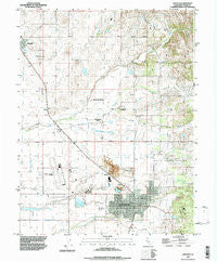 Lincoln California Historical topographic map, 1:24000 scale, 7.5 X 7.5 Minute, Year 1992