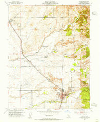 Lincoln California Historical topographic map, 1:24000 scale, 7.5 X 7.5 Minute, Year 1953