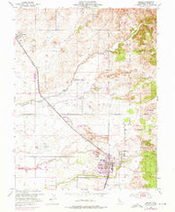 Lincoln California Historical topographic map, 1:24000 scale, 7.5 X 7.5 Minute, Year 1953