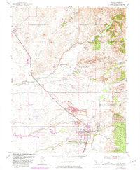 Lincoln California Historical topographic map, 1:24000 scale, 7.5 X 7.5 Minute, Year 1953