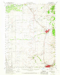 Lincoln California Historical topographic map, 1:62500 scale, 15 X 15 Minute, Year 1953