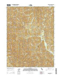 Lincoln Ridge California Current topographic map, 1:24000 scale, 7.5 X 7.5 Minute, Year 2015