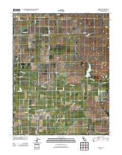 Linden California Historical topographic map, 1:24000 scale, 7.5 X 7.5 Minute, Year 2012