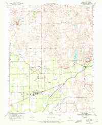 Linden California Historical topographic map, 1:24000 scale, 7.5 X 7.5 Minute, Year 1968