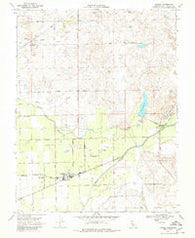 Linden California Historical topographic map, 1:24000 scale, 7.5 X 7.5 Minute, Year 1968