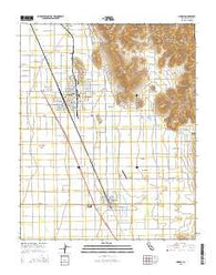 Lindsay California Current topographic map, 1:24000 scale, 7.5 X 7.5 Minute, Year 2015