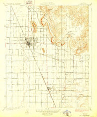 Lindsay California Historical topographic map, 1:31680 scale, 7.5 X 7.5 Minute, Year 1928