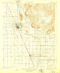 Lindsay California Historical topographic map, 1:31680 scale, 7.5 X 7.5 Minute, Year 1928