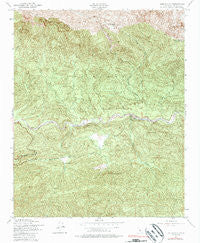 Lion Canyon California Historical topographic map, 1:24000 scale, 7.5 X 7.5 Minute, Year 1943