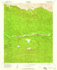 Lion Canyon California Historical topographic map, 1:24000 scale, 7.5 X 7.5 Minute, Year 1943