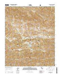 Lion Canyon California Current topographic map, 1:24000 scale, 7.5 X 7.5 Minute, Year 2015
