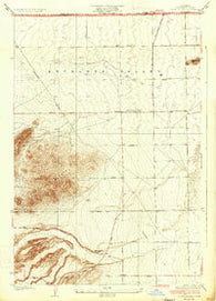 Little Buttes California Historical topographic map, 1:24000 scale, 7.5 X 7.5 Minute, Year 1934