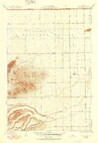 Little Buttes California Historical topographic map, 1:24000 scale, 7.5 X 7.5 Minute, Year 1934