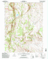 Little Hat Mtn. California Historical topographic map, 1:24000 scale, 7.5 X 7.5 Minute, Year 1993