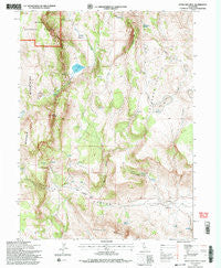 Little Hat Mtn. California Historical topographic map, 1:24000 scale, 7.5 X 7.5 Minute, Year 1993