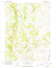 Little Hat Mtn California Historical topographic map, 1:24000 scale, 7.5 X 7.5 Minute, Year 1962