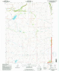Little Juniper Reservoir California Historical topographic map, 1:24000 scale, 7.5 X 7.5 Minute, Year 1993