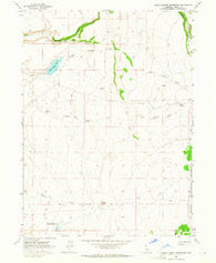 Little Juniper Reservoir California Historical topographic map, 1:24000 scale, 7.5 X 7.5 Minute, Year 1963