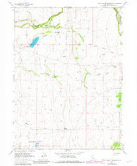 Little Juniper Reservoir California Historical topographic map, 1:24000 scale, 7.5 X 7.5 Minute, Year 1963