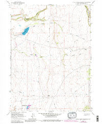 Little Juniper Reservoir California Historical topographic map, 1:24000 scale, 7.5 X 7.5 Minute, Year 1963