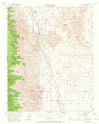 Little Lake California Historical topographic map, 1:62500 scale, 15 X 15 Minute, Year 1954