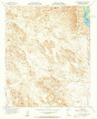 Little Picacho Peak California Historical topographic map, 1:24000 scale, 7.5 X 7.5 Minute, Year 1954