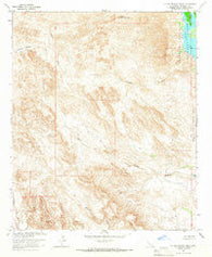 Little Picacho Peak California Historical topographic map, 1:24000 scale, 7.5 X 7.5 Minute, Year 1965
