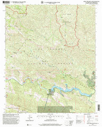Little Pine Mountain California Historical topographic map, 1:24000 scale, 7.5 X 7.5 Minute, Year 1995