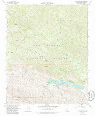 Little Pine Mountain California Historical topographic map, 1:24000 scale, 7.5 X 7.5 Minute, Year 1964