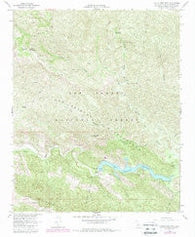 Little Pine Mountain California Historical topographic map, 1:24000 scale, 7.5 X 7.5 Minute, Year 1964