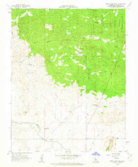 Little Table Mountain California Historical topographic map, 1:24000 scale, 7.5 X 7.5 Minute, Year 1962