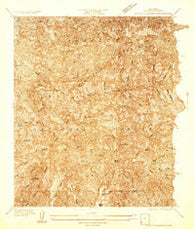 Little Tujunga California Historical topographic map, 1:24000 scale, 7.5 X 7.5 Minute, Year 1934