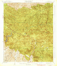 Little Tujunga California Historical topographic map, 1:24000 scale, 7.5 X 7.5 Minute, Year 1939
