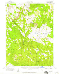 Little Valley California Historical topographic map, 1:62500 scale, 15 X 15 Minute, Year 1957