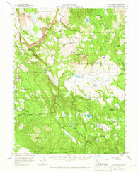 Little Valley California Historical topographic map, 1:62500 scale, 15 X 15 Minute, Year 1957