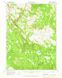 Little Valley California Historical topographic map, 1:62500 scale, 15 X 15 Minute, Year 1957