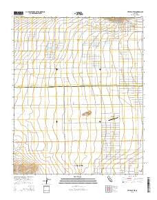 Little Buttes California Current topographic map, 1:24000 scale, 7.5 X 7.5 Minute, Year 2015