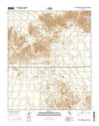 Little Chuckwalla Mountains California Current topographic map, 1:24000 scale, 7.5 X 7.5 Minute, Year 2015