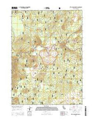 Little Glass Mountain California Current topographic map, 1:24000 scale, 7.5 X 7.5 Minute, Year 2015