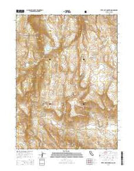 Little Hat Mountain California Current topographic map, 1:24000 scale, 7.5 X 7.5 Minute, Year 2015
