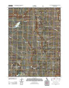 Little Juniper Reservoir California Historical topographic map, 1:24000 scale, 7.5 X 7.5 Minute, Year 2012