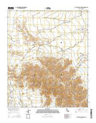 Little Maria Mountains California Current topographic map, 1:24000 scale, 7.5 X 7.5 Minute, Year 2015