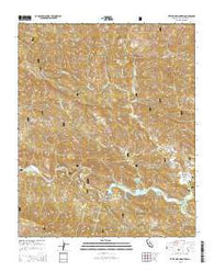 Little Pine Mountain California Current topographic map, 1:24000 scale, 7.5 X 7.5 Minute, Year 2015