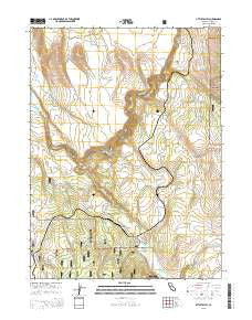 Little Valley California Current topographic map, 1:24000 scale, 7.5 X 7.5 Minute, Year 2015