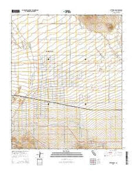 Littlerock California Current topographic map, 1:24000 scale, 7.5 X 7.5 Minute, Year 2015
