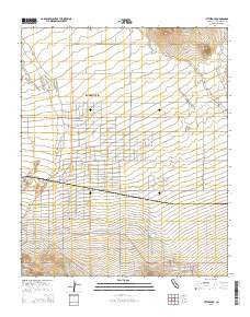Littlerock California Current topographic map, 1:24000 scale, 7.5 X 7.5 Minute, Year 2015