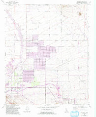 Littlerock California Historical topographic map, 1:24000 scale, 7.5 X 7.5 Minute, Year 1957