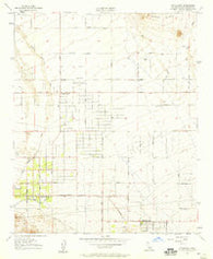Littlerock California Historical topographic map, 1:24000 scale, 7.5 X 7.5 Minute, Year 1957