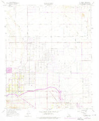 Littlerock California Historical topographic map, 1:24000 scale, 7.5 X 7.5 Minute, Year 1957